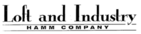 Loft and Industry Logo (DPMA, 15.01.1998)