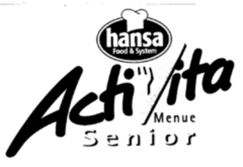 ActiVita Menue Senior Logo (DPMA, 05.03.1998)