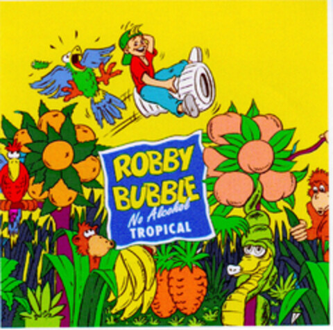 ROBBY BUBBLE TROPICAL Logo (DPMA, 29.09.1998)