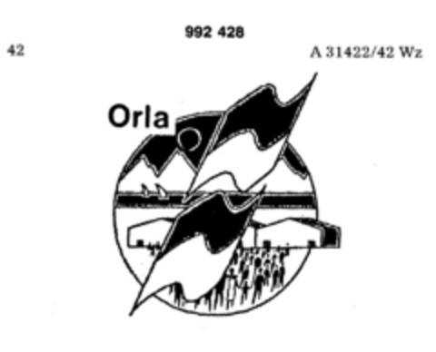 Orla Logo (DPMA, 02.04.1979)