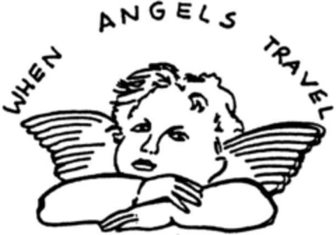 WHEN ANGELS TRAVEL Logo (DPMA, 17.06.1993)