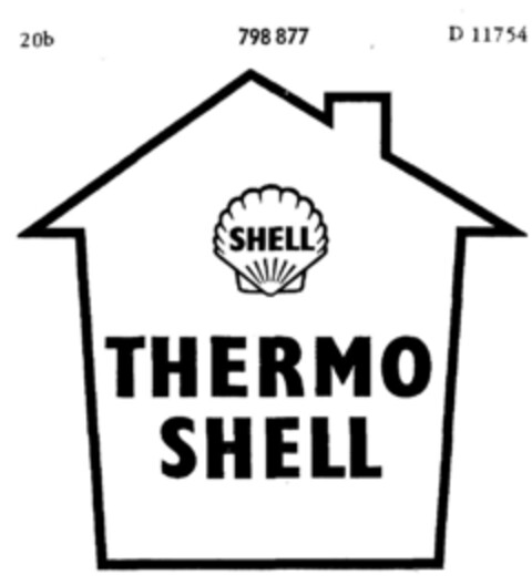 THERMO SHELL Logo (DPMA, 25.07.1960)