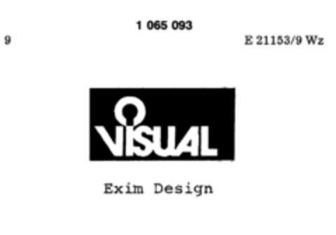 VISUAL Exim Design Logo (DPMA, 08.11.1979)