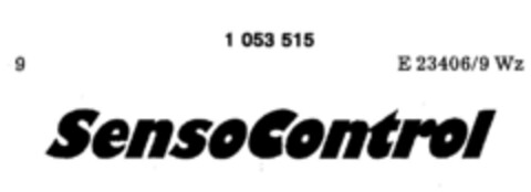 SensoControl Logo (DPMA, 07.02.1983)