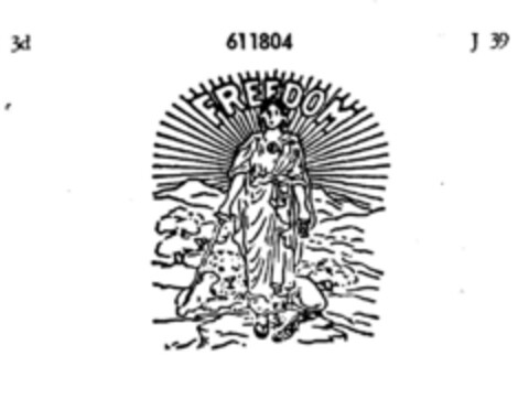 FREEDOM Logo (DPMA, 11/28/1949)