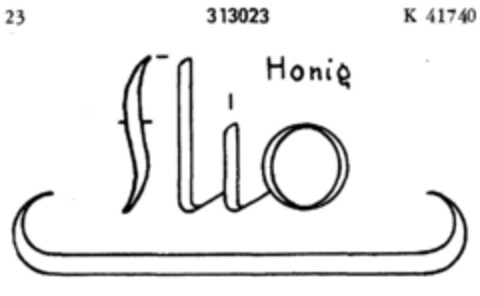 flio Honig Logo (DPMA, 13.08.1923)