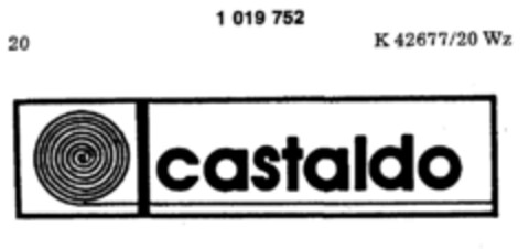 castaldo Logo (DPMA, 06.11.1980)