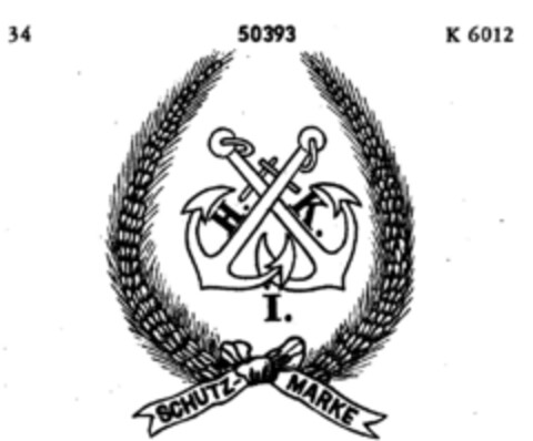 H.K.I. SCHUTZMARKE Logo (DPMA, 22.03.1901)