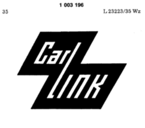 Carl LINK Logo (DPMA, 04/02/1979)