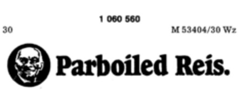 Parboiled Reis. Logo (DPMA, 07/29/1983)