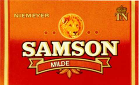 SAMSON NIEMEYER TN MILDE Logo (DPMA, 07.07.1983)