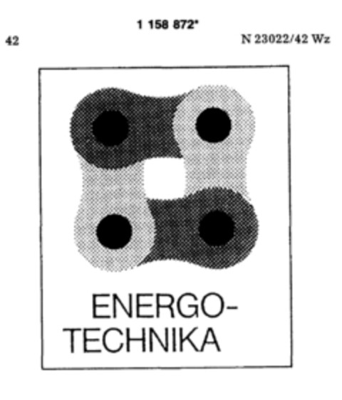 ENERGO- TECHNIKA Logo (DPMA, 20.03.1990)