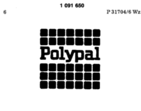 Polypal Logo (DPMA, 07/19/1984)