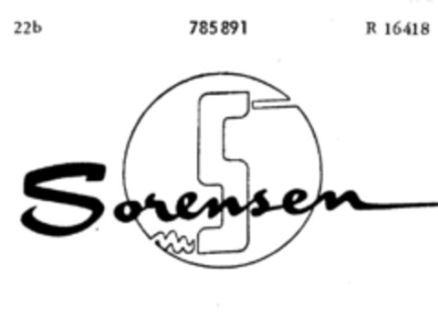 Sorensen S Logo (DPMA, 06.08.1962)