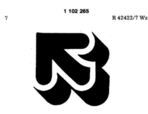 R Logo (DPMA, 12.10.1984)