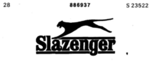 Slazenger Logo (DPMA, 20.06.1970)