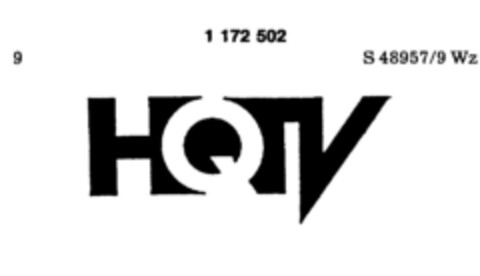 HQTV Logo (DPMA, 22.08.1989)