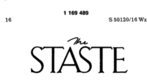 The STASTE Logo (DPMA, 04/03/1990)