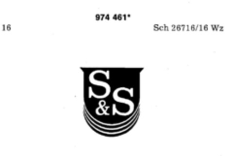 S&S Logo (DPMA, 22.08.1977)