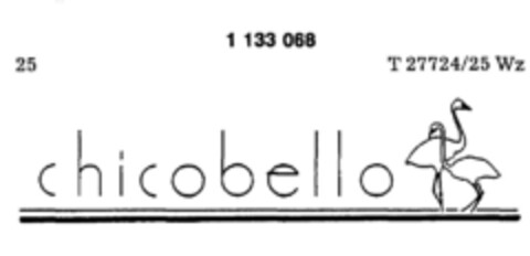 chicobello Logo (DPMA, 20.06.1988)