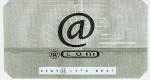 @ com SEKT @ IT'S BEST Logo (DPMA, 08.02.2000)