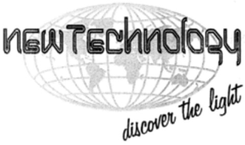 New Technology discover the light Logo (DPMA, 05.01.2001)