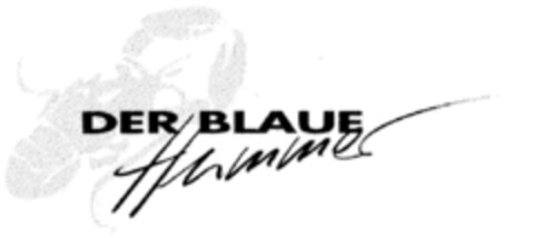 DER BLAUE Hummer Logo (DPMA, 12.02.2001)