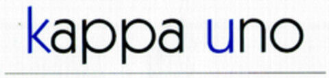 kappa uno Logo (DPMA, 20.11.2001)