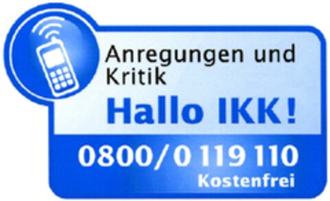 Hallo IKK! Logo (DPMA, 03/11/2008)