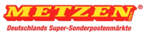 METZEN KOVA Deutschlands Super-Sonderpostenmärkte Logo (DPMA, 21.04.2009)