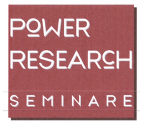 POWER RESEARCH SEMINARE Logo (DPMA, 23.01.2010)