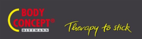 BODY CONCEPT DITTMANN Therapy to stick Logo (DPMA, 25.04.2013)