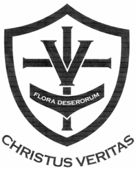 FLORA DESERORUM CHRISTUS VERITAS Logo (DPMA, 02.07.2013)