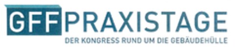 GFF PRAXISTAGE DER KONGRESS RUND UM DIE GEBÄUDEHÜLLE Logo (DPMA, 06/17/2014)