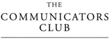 THE COMMUNICATORS CLUB Logo (DPMA, 22.08.2014)