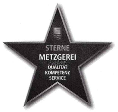 STERNE METZGEREI Exklusiv QUALITÄT KOMPETENZ SERVICE Logo (DPMA, 08.09.2014)