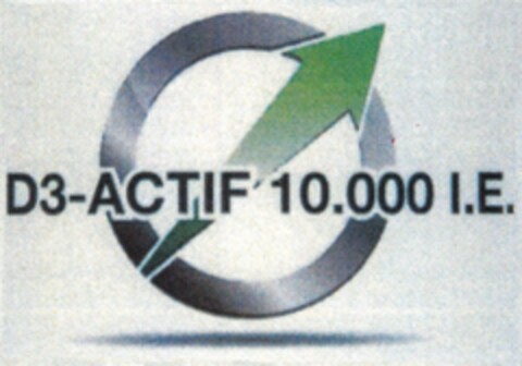 D3-ACTIF 10.000 I. E. Logo (DPMA, 01/07/2015)