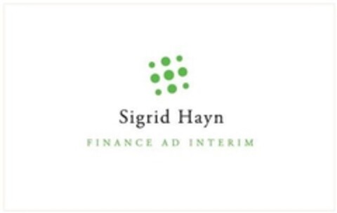 Sigrid Hayn FINANCE AD INTERIM Logo (DPMA, 19.04.2015)