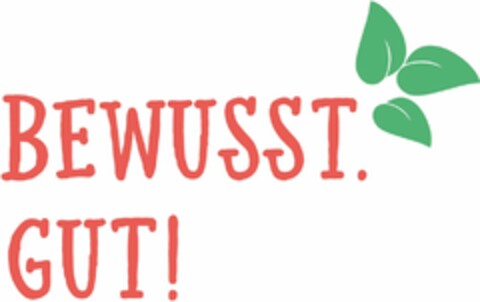 BEWUSST. GUT! Logo (DPMA, 07/22/2015)