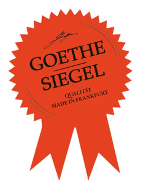 GOETHE SIEGEL QUALITÄT MADE IN FRANKFURT Logo (DPMA, 08/21/2017)