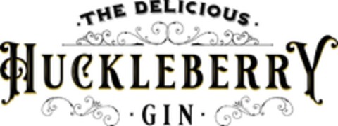 THE DELICIOUS HUCKLEBERRY GIN Logo (DPMA, 09.05.2018)