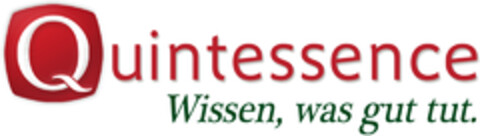 Quintessence Wissen, was gut tut. Logo (DPMA, 09/02/2019)