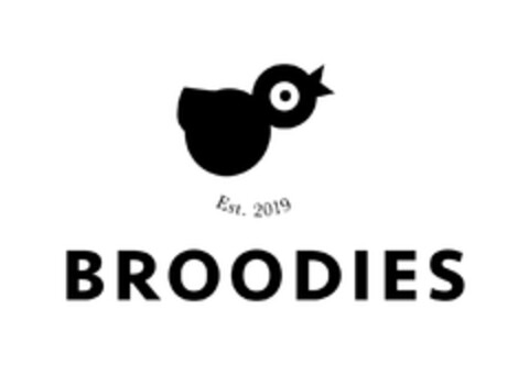 BROODIES Est. 2019 Logo (DPMA, 06/19/2019)