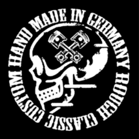 ROUGH CLASSIC CUSTOM HAND MADE IN GERMANY Logo (DPMA, 11/20/2019)
