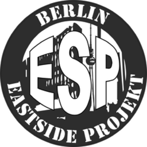 ESP BERLIN EASTSIDE PROJEKT Logo (DPMA, 29.07.2021)