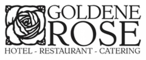GOLDENE ROSE HOTEL - RESTAURANT - CATERING Logo (DPMA, 27.05.2021)