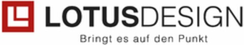 LOTUSDESIGN Bringt es auf den Punkt Logo (DPMA, 29.07.2024)