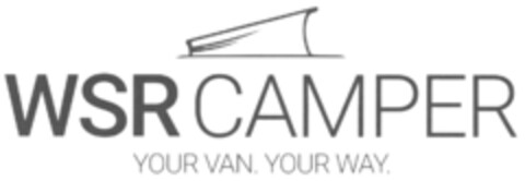 WSR CAMPER YOUR VAN. YOUR WAY. Logo (DPMA, 26.06.2025)