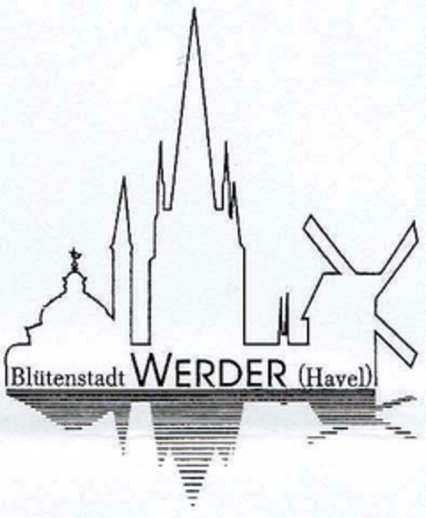 Blütenstadt WERDER (Havel) Logo (DPMA, 07.03.2002)