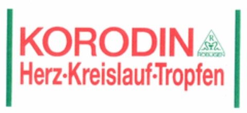 KORODIN Herz·Kreislauf·Tropfen Logo (DPMA, 07/11/2005)